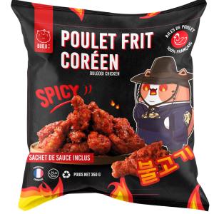 POULET FRIT COREEN BULGOGI BUDJI (12x350G) + LIVRAISON COMPRISE