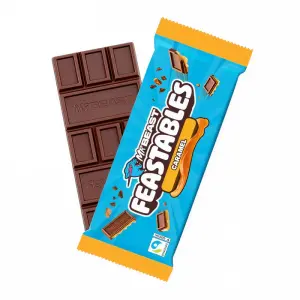 MR BEAST FEASTABLES CARAMEL (10x60g)