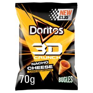 Doritos 3d Nacho Cheese (18x70g) UK