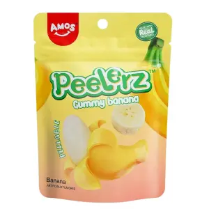 AMOS PEELERZ GUMMY BANANA (24x65g)