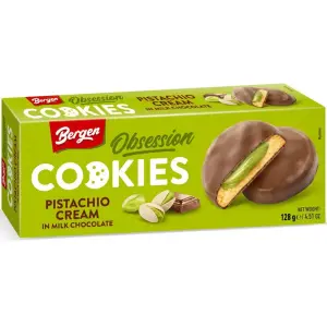 Bergen Obsession Pistachio Chocolate (18x128g)