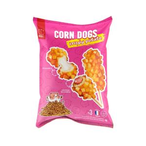 CRISPY POTATO SAUCISSE MOZZARELLA CORN DOG BUDJI (12x285G) + LIVRAISON COMPRISE