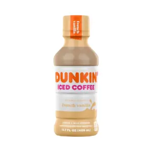 Dunkin Iced Coffee French Vanilla (12x405ml)