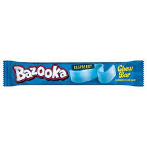 Bazooka Chew Bar Raspbery (60x14g)