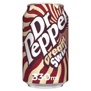 Dr Pepper Cream Swirl (24x330ml) UK