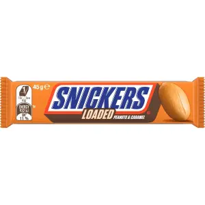 Snickers Loaded Peanuts & Caramel (25x45g)