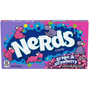 NERDS GRAPE STRAWBERRY THEATER (12x142g)